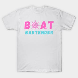 Boat Bartender Boater T-Shirt